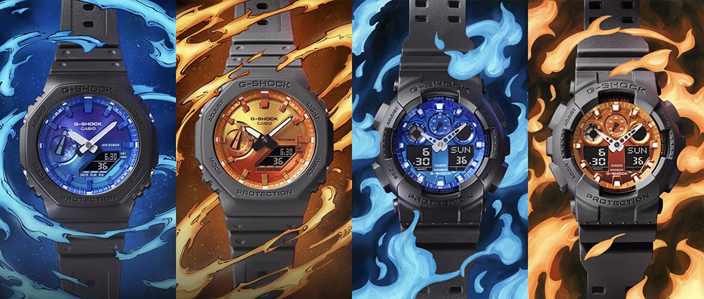 casio gshock flame-inside